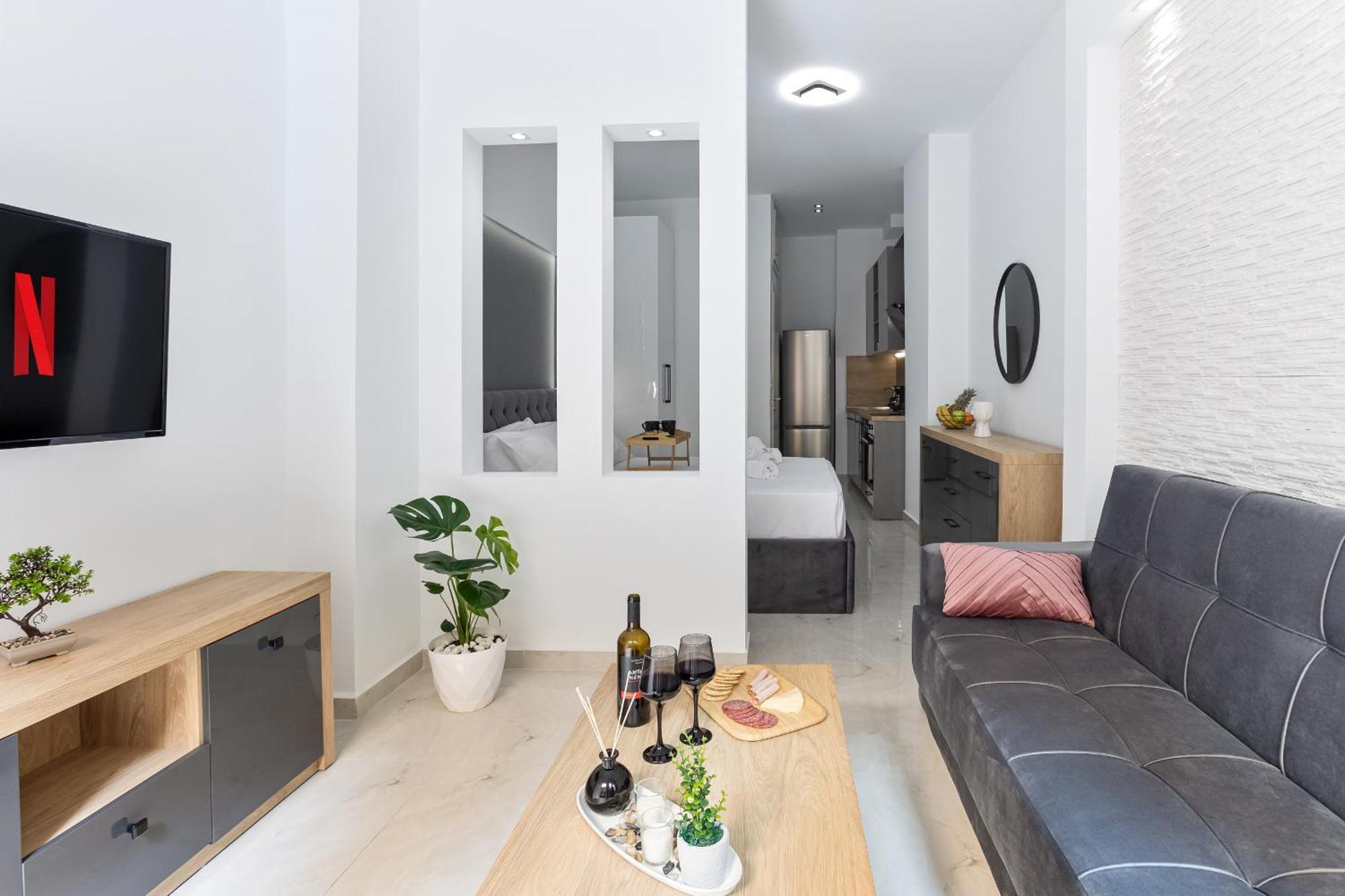 New Glamorous Apartment In Downtown Szaloniki Kültér fotó